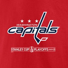 Футболка Washington Capitals Fanatics Red 2024 Stanley Cup Playoffs Breakout