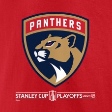 Florida Panthers 2024 Stanley Cup Playoffs Breakout T-Shirt - Red