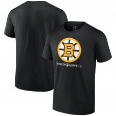 Boston Bruins 2024 Stanley Cup Playoffs Breakout T-Shirt - Black