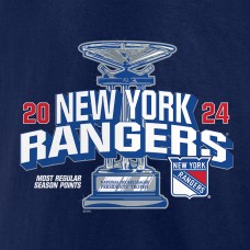 Футболка New York Rangers 2024 Presidents Trophy - Heather Navy