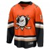 Игровая джерси Anaheim Ducks Trevor Zegras Fanatics Orange Home Premier Breakaway Player