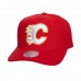 Бейсболка Calgary Flames Mitchell & Ness Red Core Team Ground Pro