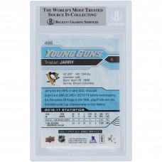 Tristan Jarry Pittsburgh Penguins Autographed 2016-17 Upper Deck Series 2 Young Guns #466 Beckett Fanatics Witnessed Authenticated Rookie Card