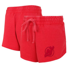Женская джерси New Devils Concepts Sport Red Volley Fleece Shorts Женская джерси New Devils Concepts Sport Red Volley Fleece Shorts