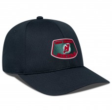 New Jersey Devils Levelwear Retro Skylight Zephyr Adjustable Hat - Black