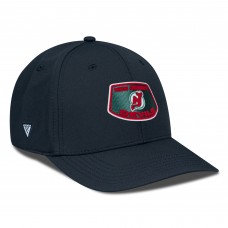 New Jersey Devils Levelwear Retro Skylight Rise Flex Hat - Black