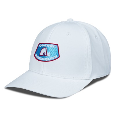 Бейсболка Quebec Nordiques Levelwear White Retro Skylight Rise