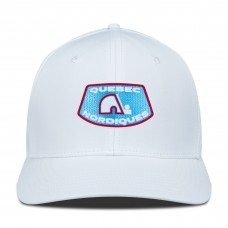 Бейсболка Quebec Nordiques Levelwear White Retro Skylight Rise