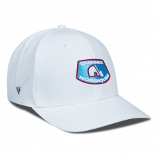 Бейсболка Quebec Nordiques Levelwear White Retro Skylight Rise