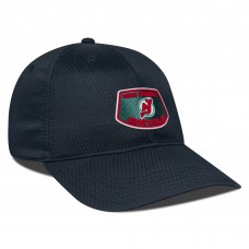 New Jersey Devils Levelwear Retro Skylight Matrix Adjustable Hat - Black