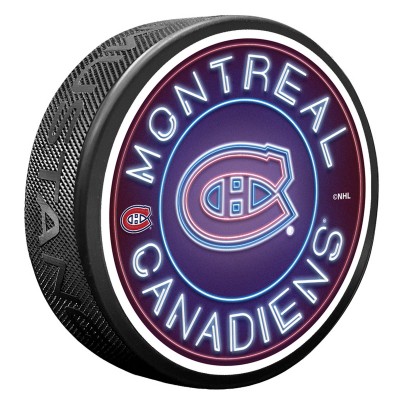 Шайба Montreal Canadiens Neon Replicated