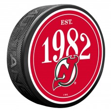 New Jersey Devils Founding Year Puck