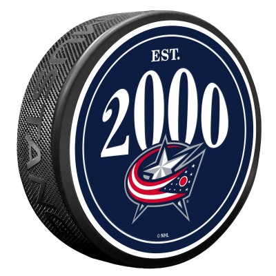 Columbus Blue Jackets Founding Year Puck