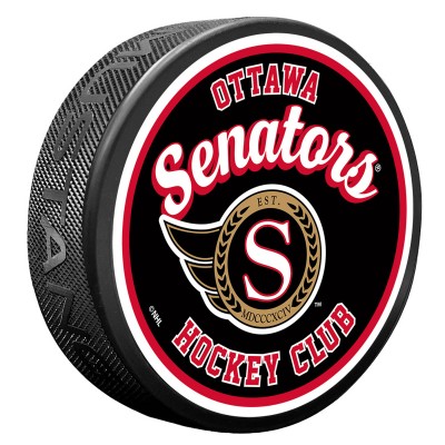 Шайба Ottawa Senators Retro Script