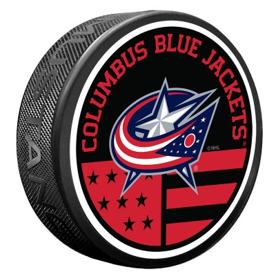 Шайба Columbus Blue Jackets American Flag Pat