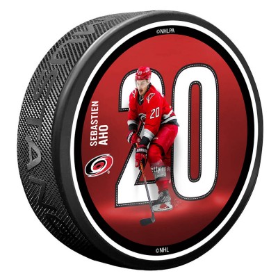 Carolina Hurricanes Sebastian Aho Breakout Series Puck