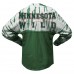 Футболка с длинным рукавом Minnesota Wild Spirit Jersey Unisex Crystal Half Dye - Green