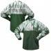 Футболка с длинным рукавом Dallas Stars Spirit Jersey Unisex Crystal Half Dye - Hunter Green