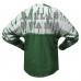 Футболка с длинным рукавом Dallas Stars Spirit Jersey Unisex Crystal Half Dye - Hunter Green