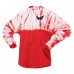 Футболка с длинным рукавом Washington Capitals Spirit Jersey Unisex Crystal Half Dye - Red
