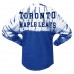 Футболка с длинным рукавом Toronto Maple Leafs Spirit Jersey Unisex Crystal Half Dye - Blue