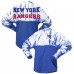 Футболка с длинным рукавом New York Rangers Spirit Jersey Unisex Crystal Half Dye - Blue