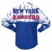 Футболка с длинным рукавом New York Rangers Spirit Jersey Unisex Crystal Half Dye - Blue
