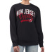 Женская свитшот New Jersey Devils G-III 4Her by Carl Banks Black Filigree Team Graphic Fleece Pullover
