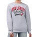 Женская свитшот New Jersey Devils G-III 4Her by Carl Banks Heather Gray Filigree Team Graphic Fleece Pullover