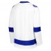 Игровая джерси Tampa Bay Lightning Fanatics Youth Away Replica Blank - White