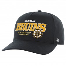 Бейсболка Boston Bruins 47 6X Stanley Cup Champions Penalty Box Hitch - Black
