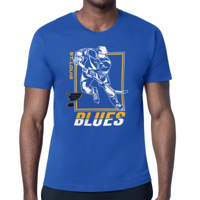 Футболка St. Louis Blues Starter Player Grid - Blue