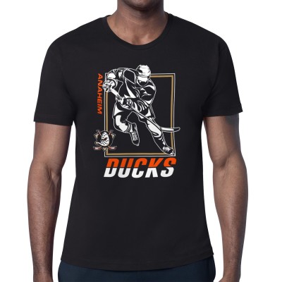 Футболка Anaheim Ducks Starter Black Player Grid