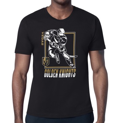 Футболка Vegas Golden Knights Starter Black Player Grid