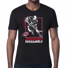 Футболка Carolina Hurricanes Starter Black Player Grid