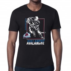 Футболка Colorado Avalanche Starter Player Grid - Black