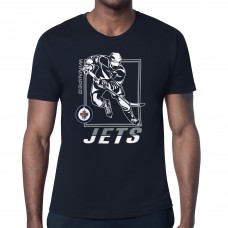 Футболка Winnipeg Jets Starter Player Grid - Navy
