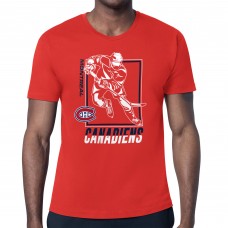 Футболка Montreal Canadiens Starter Red Player Grid