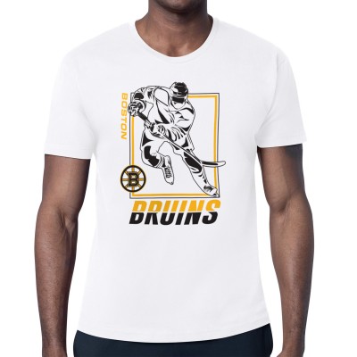 Футболка Boston Bruins Starter White Player Grid