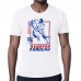 New York Rangers Starter White Player Grid T-Shirt New York Rangers Starter White Player Grid T-Shirt