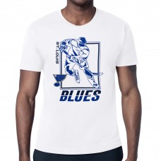 Футболка St. Louis Blues Starter Player Grid - White