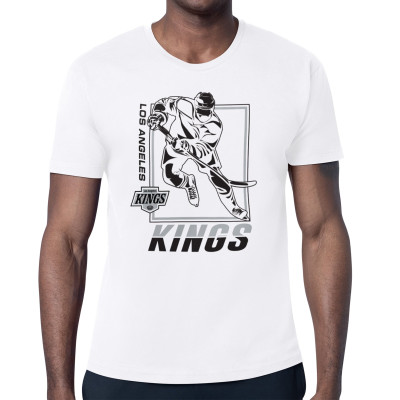 Los Angeles Kings Starter White Player Grid T-Shirt