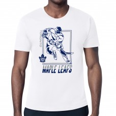 Toronto Maple Leafs Starter White Player Grid T-Shirt