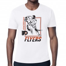 Футболка Philadelphia Flyers Starter White Player Grid