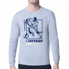 Футболка Tampa Bay Lightning Starter Heather Gray Player Grid Long Sleeve Футболка Tampa Bay Lightning Starter Heather Gray Player Grid Long Sleeve