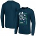 Vancouver Canucks Starter Blue Player Grid Long Sleeve T-Shirt