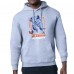 New York Islanders Starter Heather Gray Player Grid Fleece Pullover Hoodie