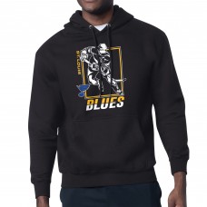 Толстовка St. Louis Blues Starter Player Grid Fleece - Black