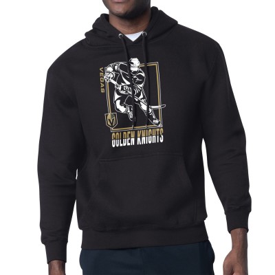 Толстовка Vegas Golden Knights Starter Black Player Grid Fleece