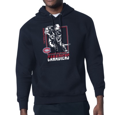 Толстовка Montreal Canadiens Starter Navy Player Grid Fleece